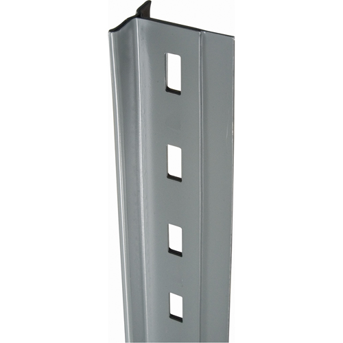 Montant en T pour rayonnage enclenchable Interlok, Acier, Hauteur 112" Planification Entrepots Molloy