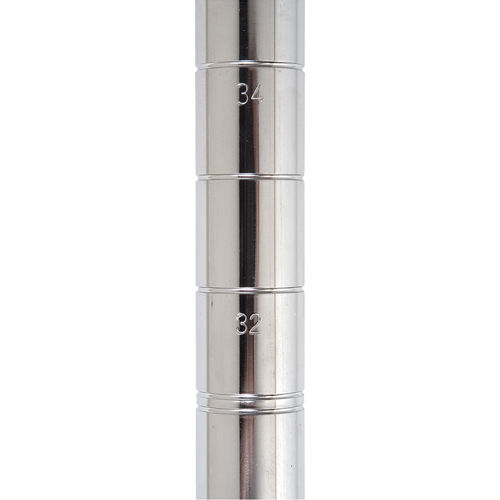 Montant pour &eacute;tag&egrave;res robustes en treillis chromat&eacute;, 54" ha Planification Entrepots Molloy