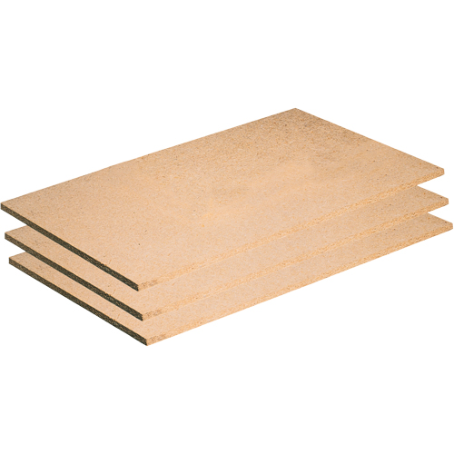 TABLETTE EN PANNEAU DE PARTICULE 5/8", 21"X84" Planification Entrepots Molloy