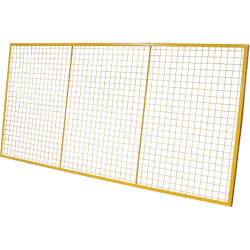 Pallet Back Rack Guards, 108" W x 48" H, 6" Brackets Planification Entrepots Molloy