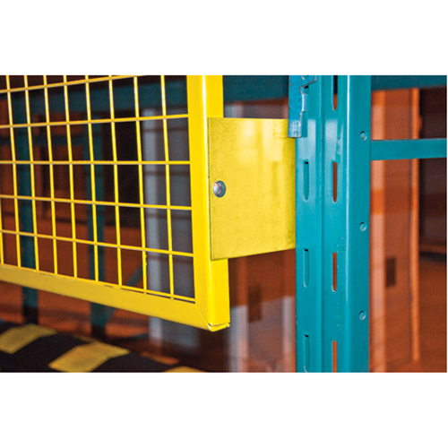 Pallet Back Rack Guards, 96" W x 48" H, 6" Brackets Planification Entrepots Molloy
