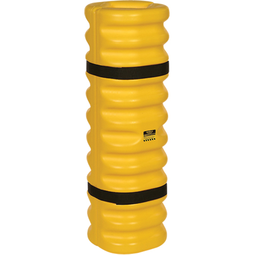 Protecteur de colonne, Ouverture int&eacute;rieure 4" x 6", 13" lo x 13" la x 42" h, Jaune Planification Entrepots Molloy
