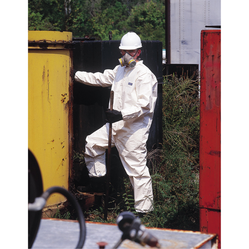 Tychem&reg; 4000 Coveralls, X-Large, White Planification Entrepots Molloy