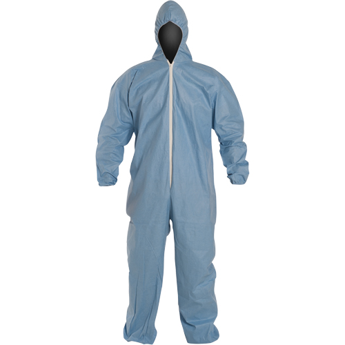 Combinaisons Proshield 6 SFR, Grand, Bleu, Tissu ignifug&eacute; Planification Entrepots Molloy