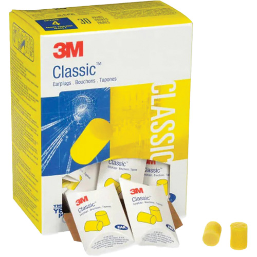 Bouchons d'oreilles E-A-R Classic, Paire - ensemble coussins Planification Entrepots Molloy