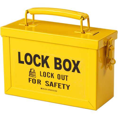 Group Lock Box, Yellow Planification Entrepots Molloy