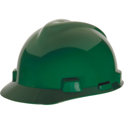 V-Gard&reg; Slotted Hard Hat, Pinlock Suspension, Non-Vented Planification Entrepots Molloy