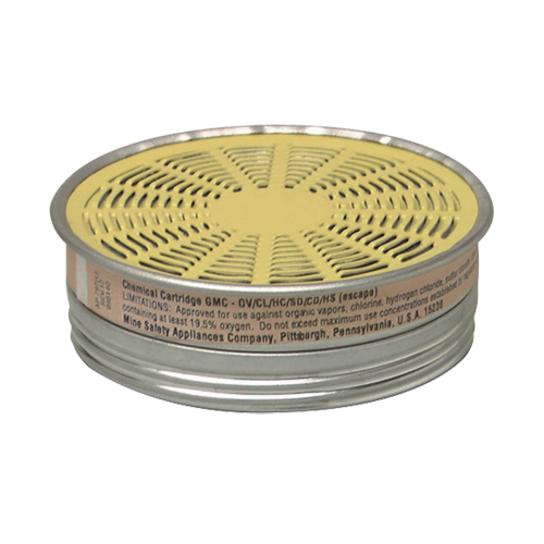 Cartouches pour respirateurs Comfo, Cartouche gaz/vapeur, Vapeurs organiques/Gaz acides Planification Entrepots Molloy