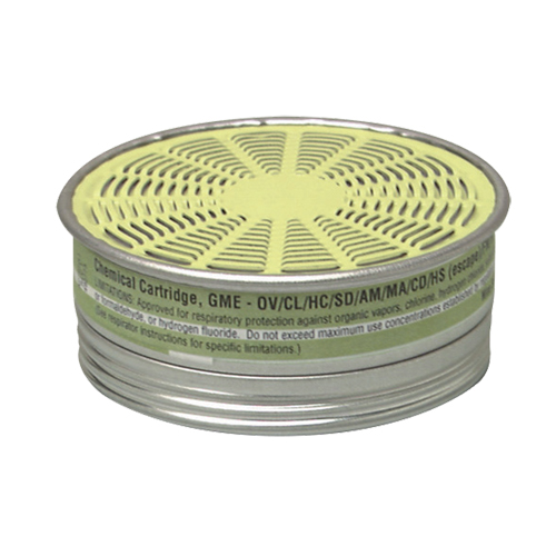 Cartouches pour respirateurs Comfo, Cartouche gaz/vapeur, Gaz multiples/Vapeur organique Planification Entrepots Molloy