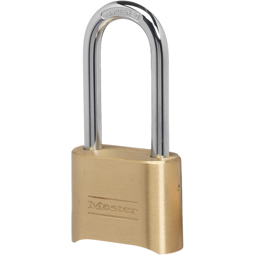 Cadenas &agrave; combinaison, Argent, Rev&ecirc;tement en laiton, Largeur de 2" Planification Entrepots Molloy