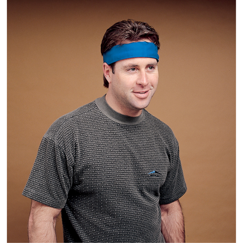 Serviette refroidissante standard, Bleu Planification Entrepots Molloy