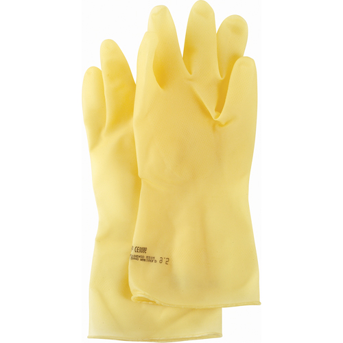 Gants Featherweight Plus, Taille Moyen/8, 13" lo, Latex de caoutchouc, 17 mils Planification Entrepots Molloy