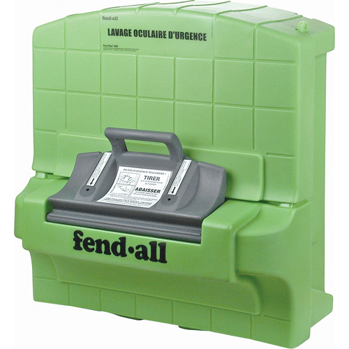 French Instructions for Fendall Pure Flow 1000&reg; Eyewash Station, Gravity-Fed, 7 gal. Capacity, Meets ANSI Z358.1 Planification Entrepots Molloy