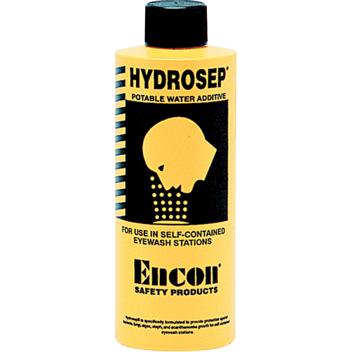 Additif pour traitement de l'eau Hydrosep pour poste de douche oculaire autonome pressuris&eacute;e, 8 oz Planification Entrepots Molloy