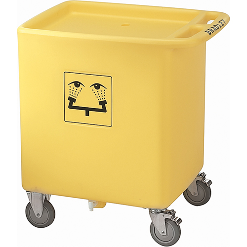 On-Site&reg; Eyewash Waste Cart Planification Entrepots Molloy