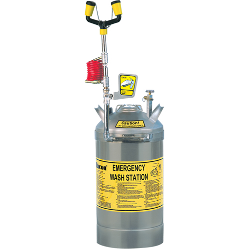 Self-Contained Eyewash Station, Pressurized, 13 gal. Capacity, Meets ANSI Z358.1 Planification Entrepots Molloy