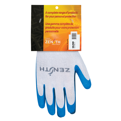 Gants enduits tricot&eacute; sans couture en caoutchouc naturel, 9, R&ecirc;vetement Latex de caoutchouc, Calibre 10, Enveloppe en Polyester/Coton Planification Entrepots Molloy