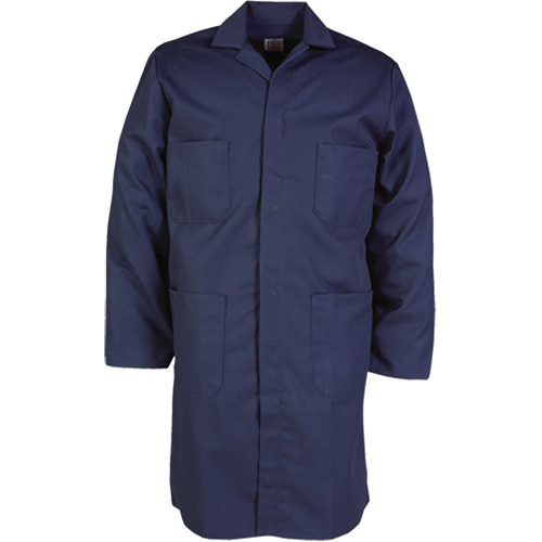 Blouses de travail 100 % coton, Coton, Taille 34, Bleu marine Planification Entrepots Molloy