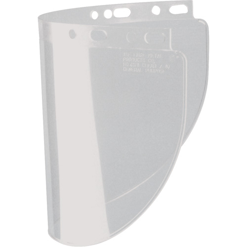 High Performance&reg; Faceshield, Propionate, Clear Tint Planification Entrepots Molloy