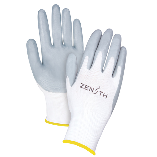 Lightweight Breathable Coated Gloves, 11/2X-Large, Foam Nitrile Coating, 13 Gauge, Polyester Shell Planification Entrepots Molloy