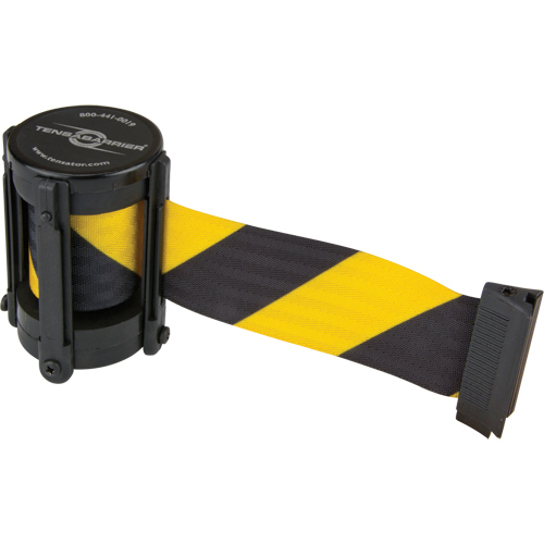 Cassettes de rechange pour Tensabarrier pour l'ext&eacute;rieur, Advance ou StowAway, 7,5', Ruban Jaune Planification Entrepots Molloy