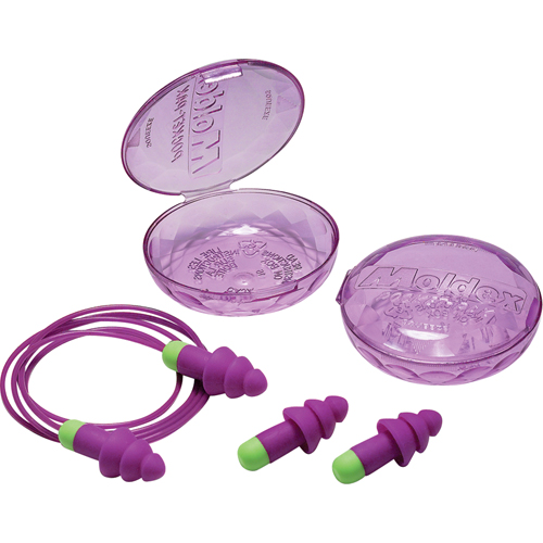 Bouchons d'oreilles r&eacute;utilisables Rockets, Sans cordon, Vrac - &eacute;tui en plastique, 27 dB NRR, Taille unique Planification Entrepots Molloy
