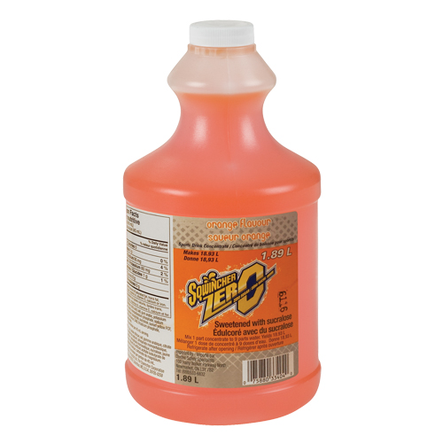 Sqwincher&reg; Boisson de r&eacute;hydratation ZERO, Concentr&eacute;, Orange Planification Entrepots Molloy