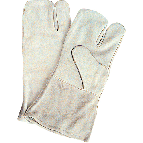 Gants de soudeur d'usage standard, Cuir de vache refendu, Taille Grand Planification Entrepots Molloy