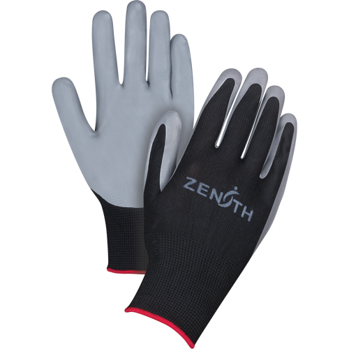 Premium Comfort Coated Gloves, 10/X-Large, Nitrile Coating, 13 Gauge, Polyester Shell Planification Entrepots Molloy