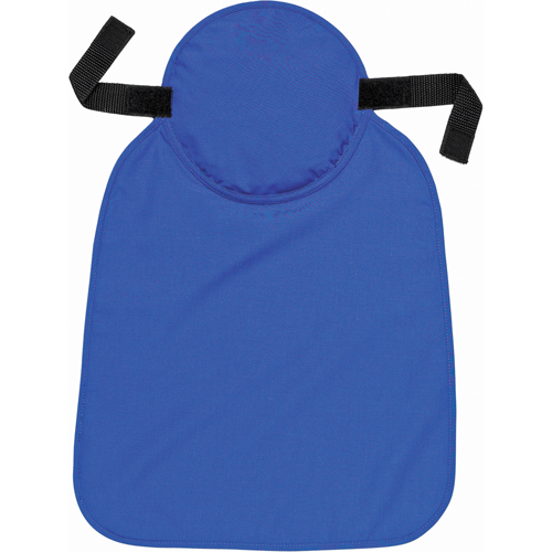 Chill-Its&reg; 6717 Cooling Hard Hat Pad + Shade, Blue Planification Entrepots Molloy