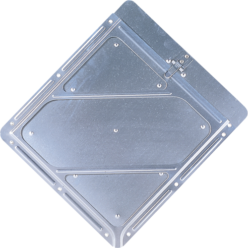 Porte-plaques, Aluminium Planification Entrepots Molloy