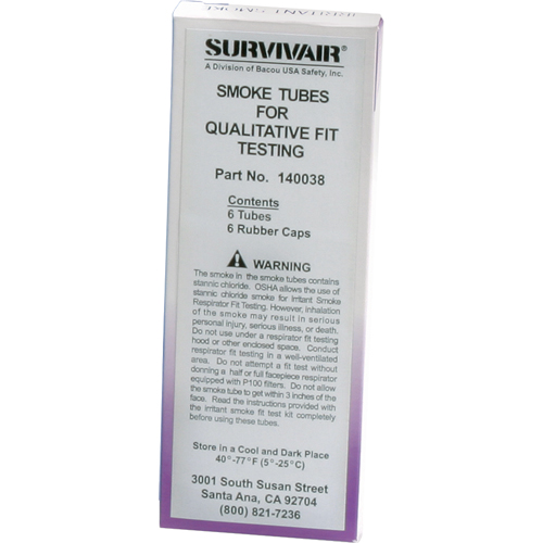 Trousses dd'essai d'ajustement - Tubes de rechange, Qualitatif, Solution Fum&eacute;e Planification Entrepots Molloy