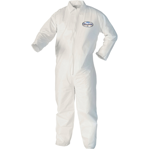 Combinaisons Kleenguard A40, T-Grand, Blanc, Microporeux Planification Entrepots Molloy