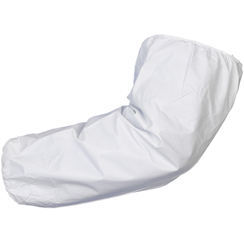 Manches Micromax, Longueur de 18", Microporeux, Blanc Planification Entrepots Molloy