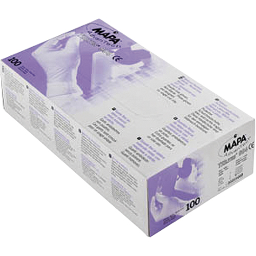 Trilites&reg; Triple Polymer Gloves, Large, Latex/Neoprene/Nitrile, 6-mil, Powder-Free, Purple Planification Entrepots Molloy