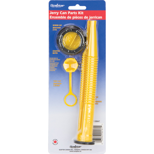 Bouchon/obturateur & bec de rechange pour jerrican Planification Entrepots Molloy