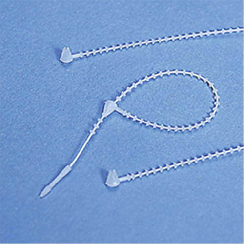 Options de finition pour &eacute;tiquettes - attaches en billes de nylon Planification Entrepots Molloy