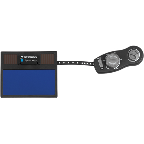 Casques de soudeur e650, 2" la x 4" h Champ de vision, Pour utilisation avec e650 Planification Entrepots Molloy