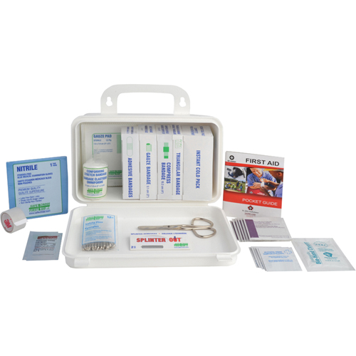 Ontario Specialty Kit - Truck First Aid Kit, Class 1 Medical Device, Metal Box Planification Entrepots Molloy