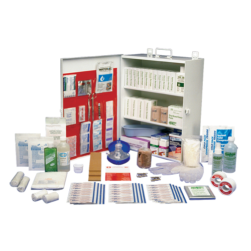 Workplace Deluxe First Aid Kits, Class 1 Medical Device, Metal Box Planification Entrepots Molloy