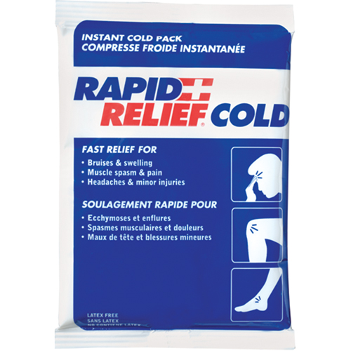Instant Compress Packs, Cold, Single Use, 4" x 6"/6" x 4" Planification Entrepots Molloy