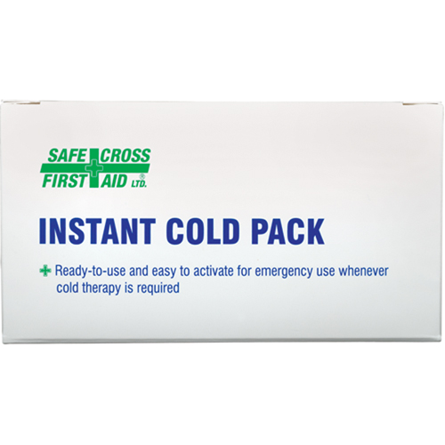 Instant Compress Packs, Cold, Single Use, 4" x 6" Planification Entrepots Molloy