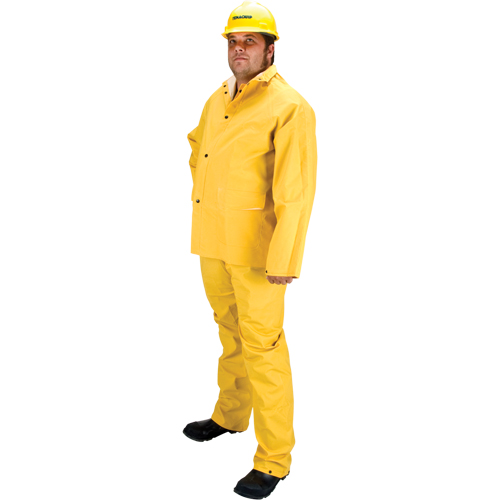 V&ecirc;tement imperm&eacute;able r&eacute;sistant aux flammes RZ600, Grand, Jaune Planification Entrepots Molloy