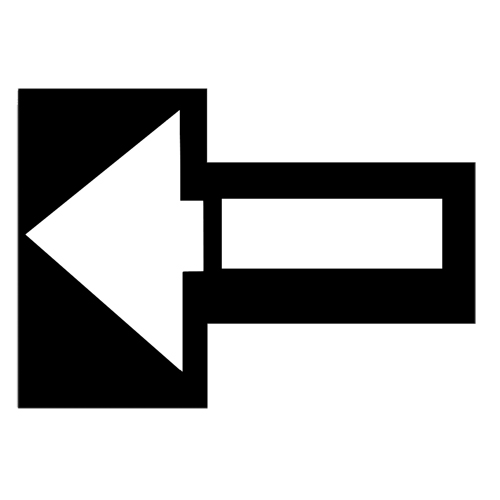 Pochoirs pour parc de stationnement, Anglais, 12" x 37" Planification Entrepots Molloy