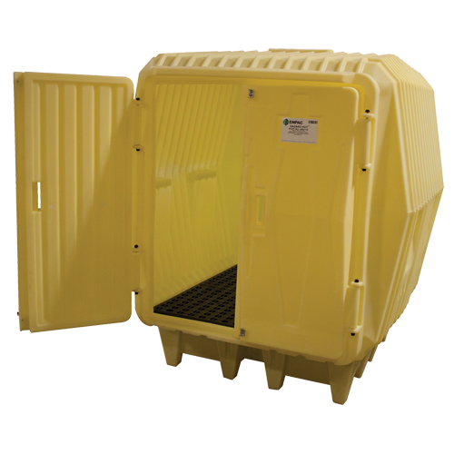 Hazard Hut&reg;, 63.5" L x 68" W x 72.5" H, 4000 lbs. Load Capacity Planification Entrepots Molloy