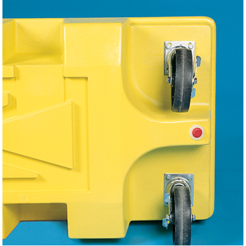 Poly-Spillcart Cart, 66.5" L x 29" W x 43.9" H, 57 US gal. Spill Cap. Planification Entrepots Molloy