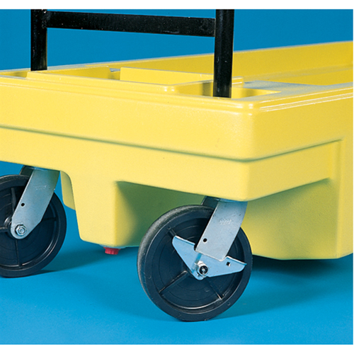 Poly-Spillcart Cart, 66.5" L x 29" W x 43.9" H, 57 US gal. Spill Cap. Planification Entrepots Molloy