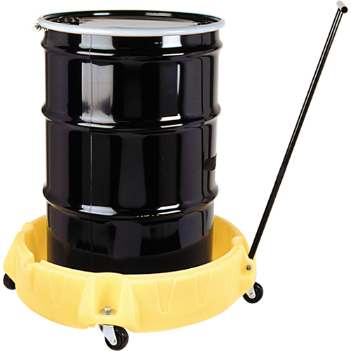Spill Scooter, 35" dia. x 9" H, 11 US gal. Spill Cap. Planification Entrepots Molloy