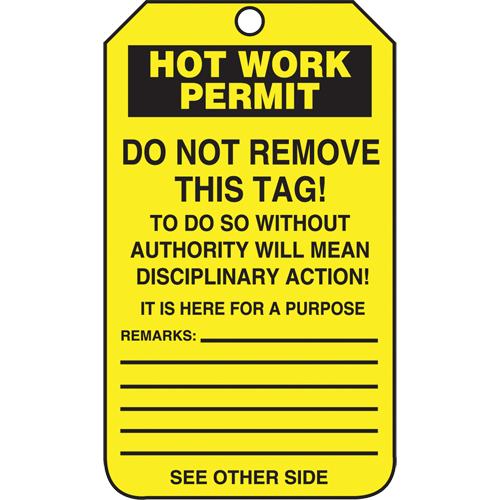 Inspection Tags, Cardstock, 3-1/8" W x 5-7/8" H, English Planification Entrepots Molloy