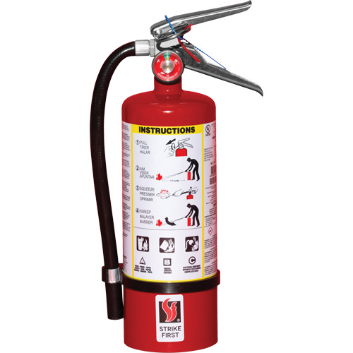 Extincteur d'incendie, ABC, Capacit&eacute; 5 lb Planification Entrepots Molloy